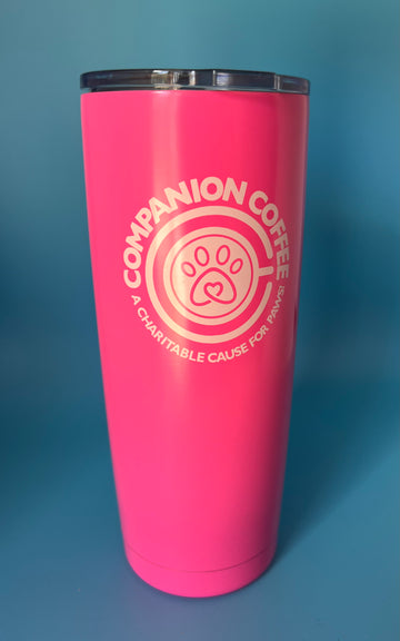 Pink Coffee Tumbler