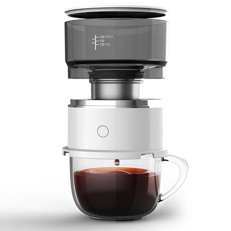 EDTID Household Mini Electric Drip Coffee Maker Semi-automatic