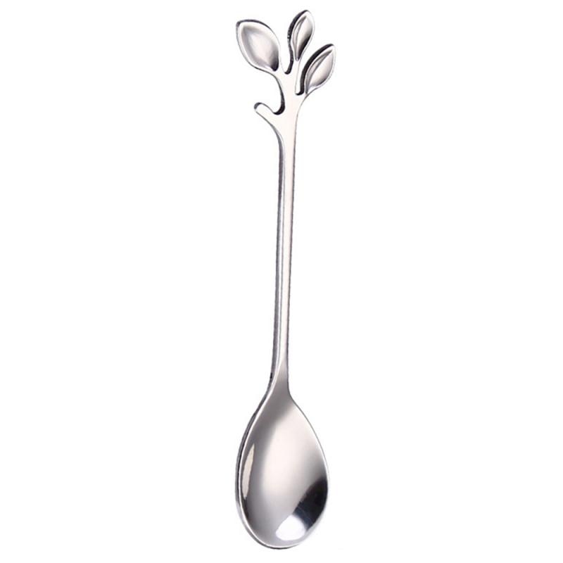 Branch Leaves Spoon & Fork