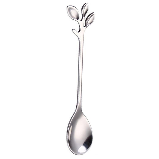 Branch Leaves Spoon & Fork