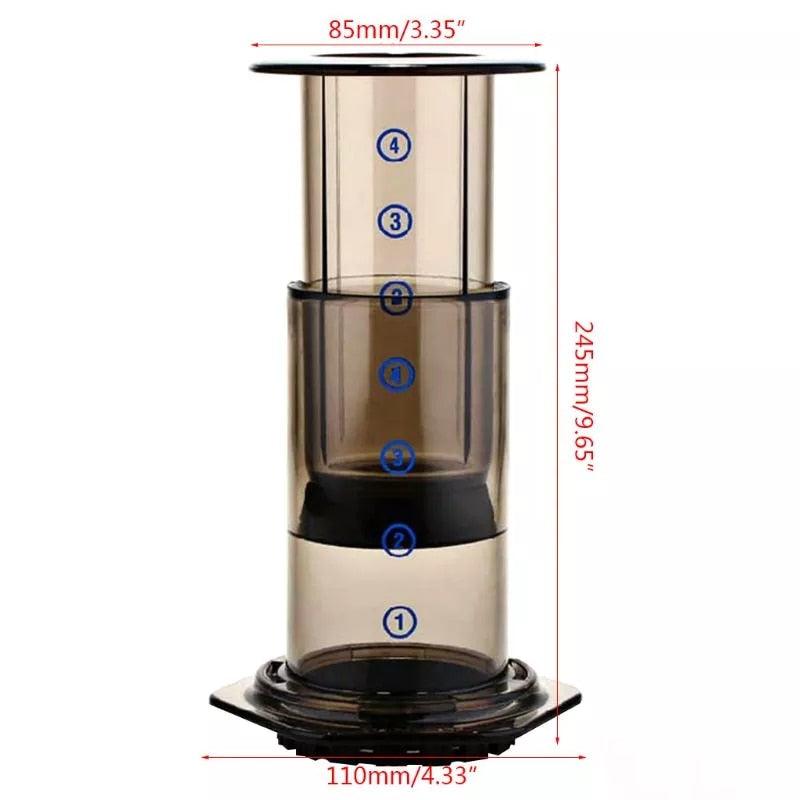 Filter Glass Coffee Maker
