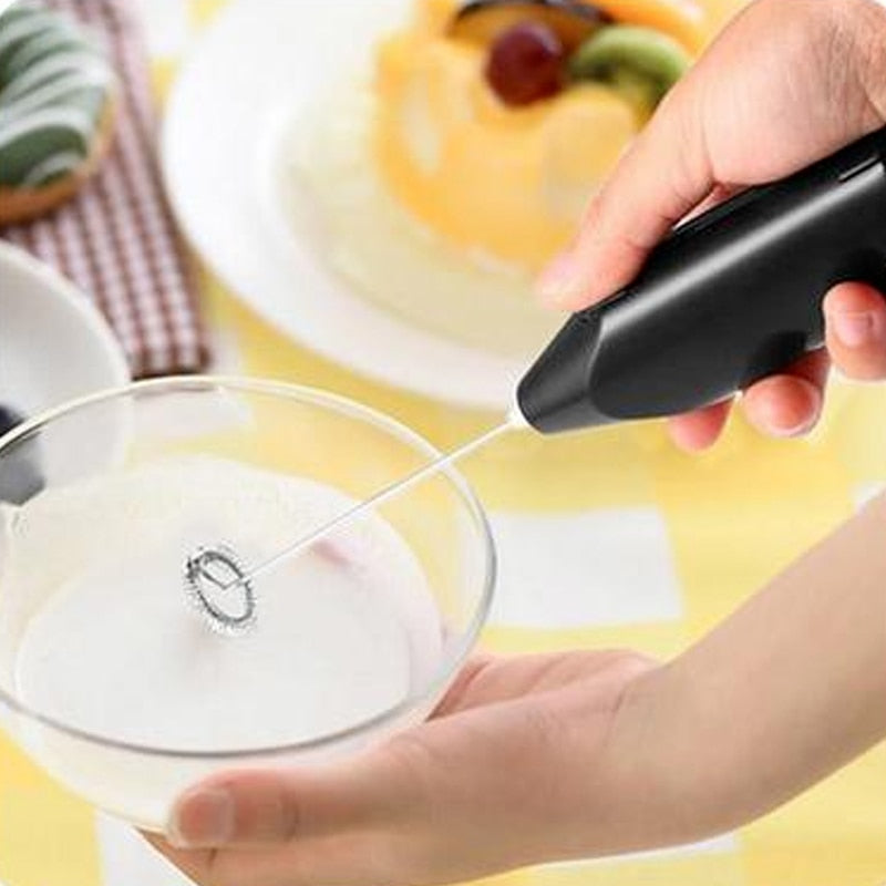 Knox Gear Handheld Milk Frother, Rechargeable Milk Frother, Coffee Mixer  Wand, Milk Foam Maker, Egg Beater, Coffee Stirrer, Portable Hand Blender  for